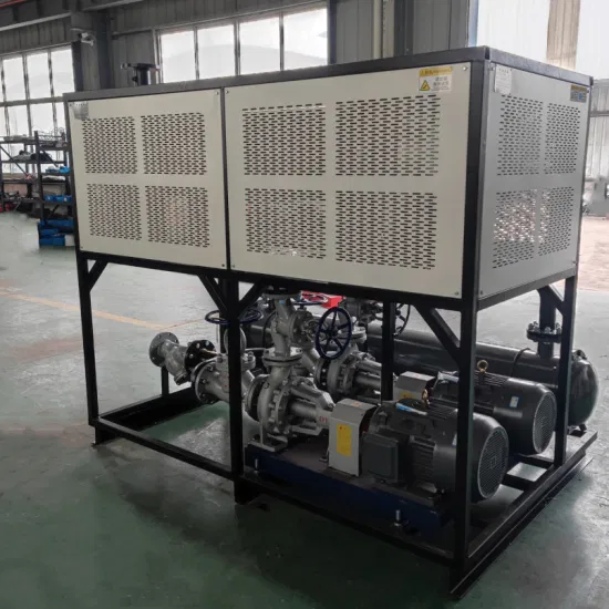 Auf einem Rahmen montierter Thermoölerhitzer für Heißpressmaschinen-Wärmeübertragungsölöfen