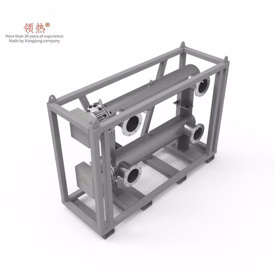 380 V 165 kW oder kundenspezifische industrielle Doppelkufenmontage mit Flansch